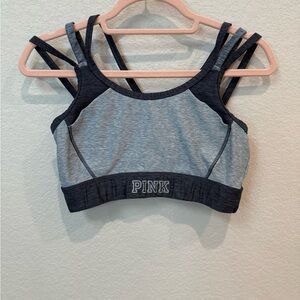 PINK Victoria's Secret Dual-Tone Sports Bra